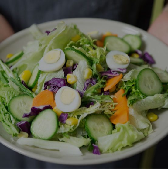 the pearl restaurant: our salads are a healthy option